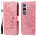 OnePlus Nord CE4 Lite/Oppo K12x Mandala Series Wallet Case - Pink