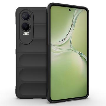 OnePlus Nord CE4 Lite/Oppo K12x Rugged TPU Case - Black