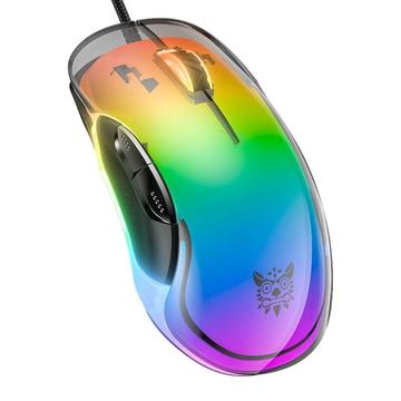 Onikuma CW925 RGB Wired Gaming Mouse - Colorful