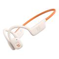 Onikuma T37 Air Conduction Wireless Headphones - Cream / Orange