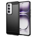 Oppo Reno12 Brushed TPU Case - Carbon Fiber