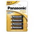 Panasonic Alkaline Power LR6/AA Batteries - 4 Pcs.