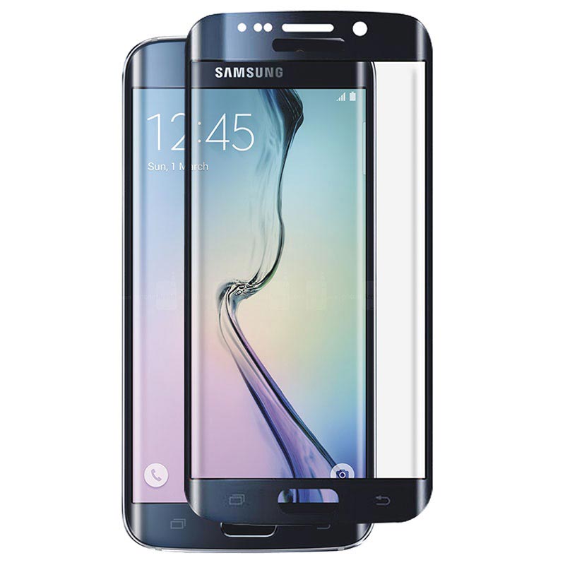 S6 Edge+ Panzer Full-Fit Tempered Glass Screen Protector