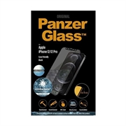 iPhone 12/12 Pro PanzerGlass E2E Case Friendly Screen Protector - 9H - Black Edge
