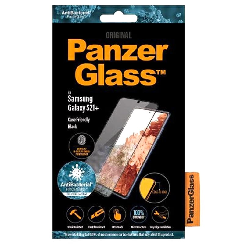 Panzerglass Cf Antibacterial Samsung Galaxy S21 5g Screen Protector Black