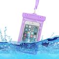 Pastel Floating Universal Waterproof Case - 6.5" - Purple