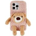 3D Plush Doll iPhone 14 Pro TPU Case