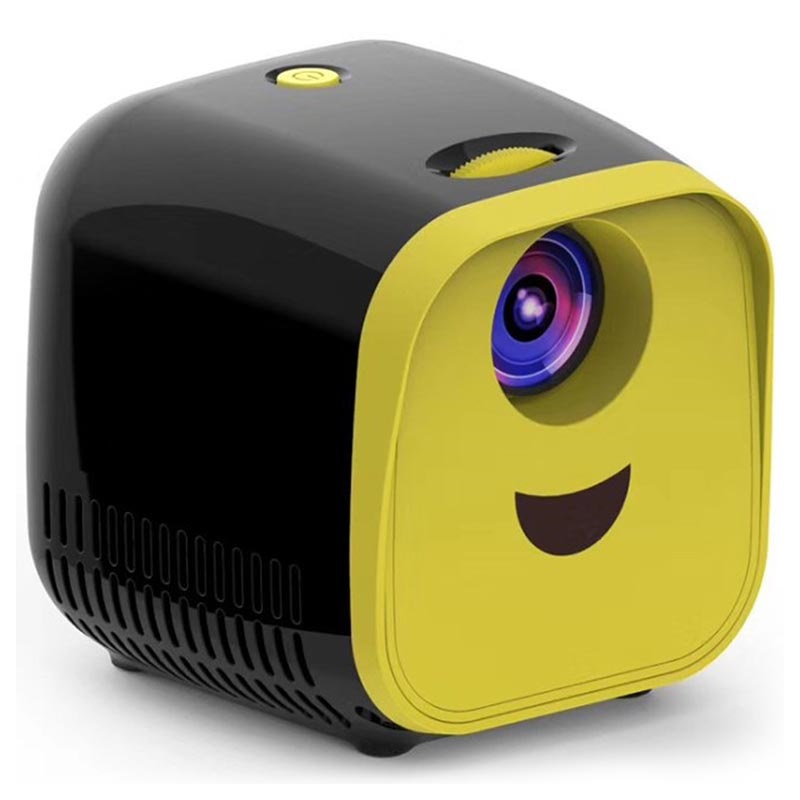 HD Mini Projector L1 - Black Yellow