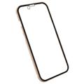 iPhone 14 Max Magnetic Case with Tempered Glass - Gold