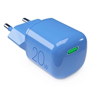 Puro MiniPro GaN USB-C Wall Charger - 20W - Blue