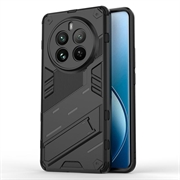 Realme 12 Pro/12 Pro+ Armor Series Hybrid Case with Stand - Black