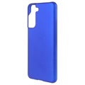 Samsung Galaxy S21 FE 5G Rubberized Plastic Case - Blue