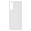 Sony Xperia 10 IV Rubberized Plastic Case - White