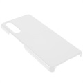 Sony Xperia 10 IV Rubberized Plastic Case - White