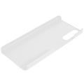 Sony Xperia 10 IV Rubberized Plastic Case - White