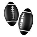 Rugby Shape Smart GPS Tracker - Apple Find My Compatible - Black