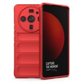 Rugged Series Xiaomi 12S Ultra TPU Case - Red