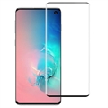 Samsung Galaxy S10 Rurihai Full Cover Tempered Glass Screen Protector - 9H - Black Edge