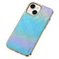 Sulada Electroplating iPhone 14 Coated Case - Blue