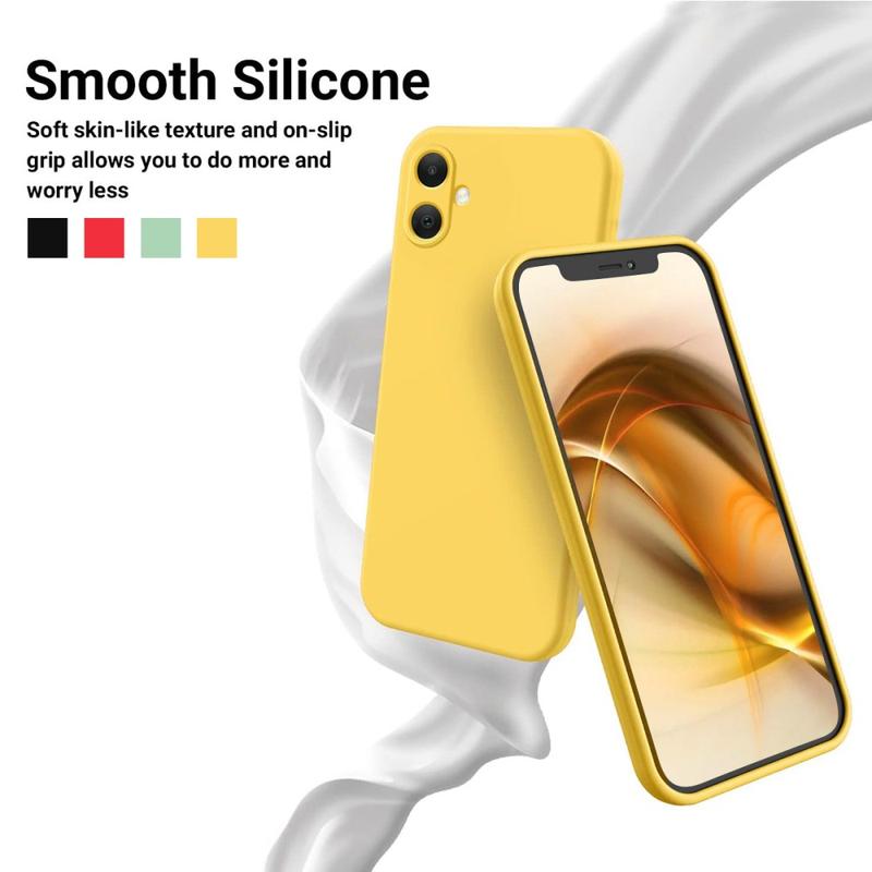 Samsung Galaxy A05 Liquid Silicone Case Yellow 