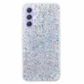 Samsung Galaxy A05s Glitter Flakes TPU Case - Silver