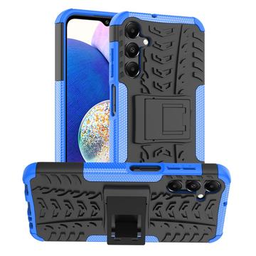 Samsung Galaxy A15 Anti-Slip Hybrid Case with Kickstand - Blue / Black