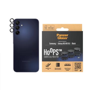 Samsung Galaxy A15 PanzerGlass Hoops Camera Lens Protector - Black