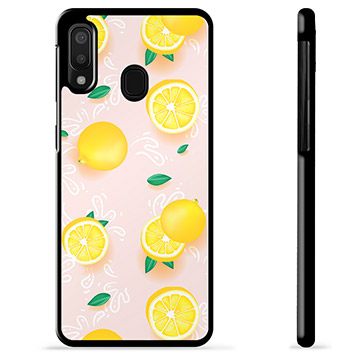 Samsung Galaxy A20e Protective Cover - Lemon Pattern