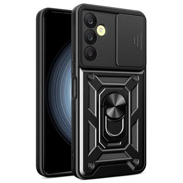 Samsung Galaxy A25 Rotary Ring Hybrid Case with Camera Shield