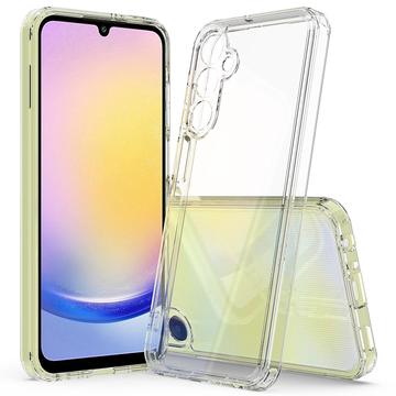 Samsung Galaxy A25 Scratch-Resistant Hybrid Case - Transparent