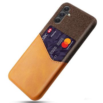 Samsung Galaxy A35 KSQ Case with Card Pocket - Orange