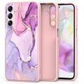 Samsung Galaxy A35 Tech-Protect Icon Silicone Case - Marble