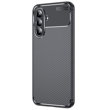 Samsung Galaxy A36 Beetle Carbon Fiber TPU Case - Black