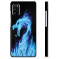 Samsung Galaxy A41 Protective Cover - Blue Fire Dragon