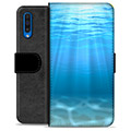 Samsung Galaxy A50 Premium Wallet Case - Sea