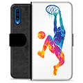 Samsung Galaxy A50 Premium Wallet Case - Slam Dunk