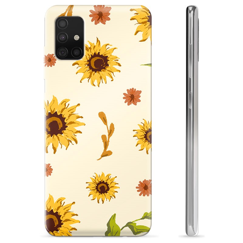 Samsung Galaxy A51 Tpu Case Sunflower 8578