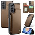 Samsung Galaxy A54 5G Caseme C22 Case RFID Card Wallet - Brown