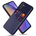 Samsung Galaxy A55 KSQ Case with Card Pocket - Blue