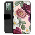 Samsung Galaxy Note20 Premium Wallet Case - Romantic Flowers