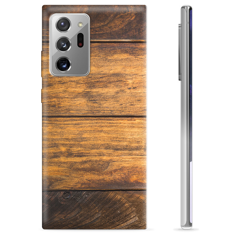 Samsung Galaxy Note20 Ultra TPU Case - Wood