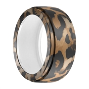 Samsung Galaxy Ring Anti-Scratch Silicone Case - Size: 10/11/12/13 - Leopard Print