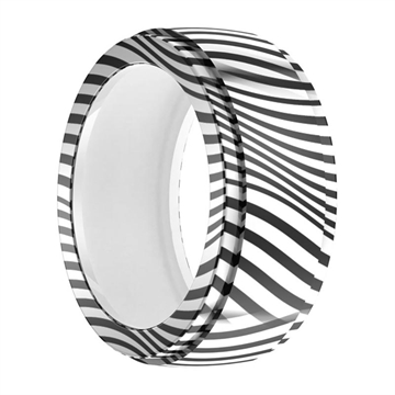 Samsung Galaxy Ring Anti-Scratch Silicone Case - Size: 10/11/12/13 - Zebra Print