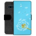 Samsung Galaxy S10 Premium Wallet Case - Dandelion