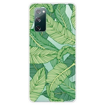 IMD Samsung Galaxy S20 FE TPU Case - Green Leaves