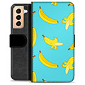 Samsung Galaxy S21+ 5G Premium Wallet Case - Bananas