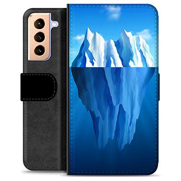 Samsung Galaxy S21+ 5G Premium Wallet Case - Iceberg