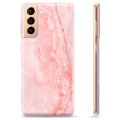 Samsung Galaxy S21+ 5G TPU Case - Rose Marble