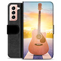 Samsung Galaxy S21 5G Premium Wallet Case - Guitar