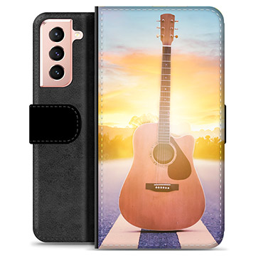 Samsung Galaxy S21 5G Premium Wallet Case - Guitar